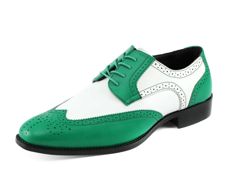 Men's formal shoes with a leather lining for breathability Elwyn Green