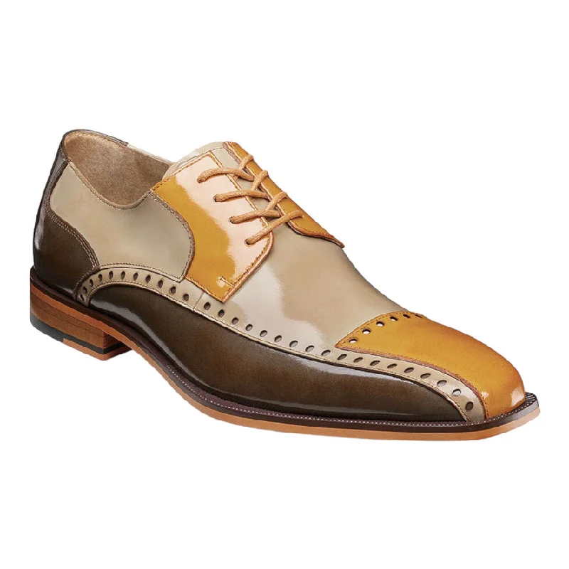 Men's formal shoes with a wingtip design STACY ADAMS: Plaza Cap Toe Oxford 25608