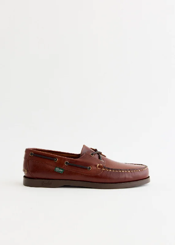 Men's formal shoes with a wingtip design Barth Boat Shoes
