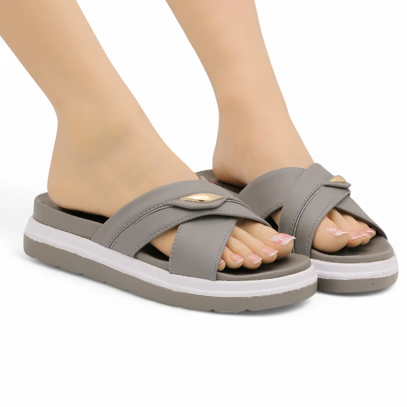 Men's slippers with a soft, flexible sole M0610 cross slipper