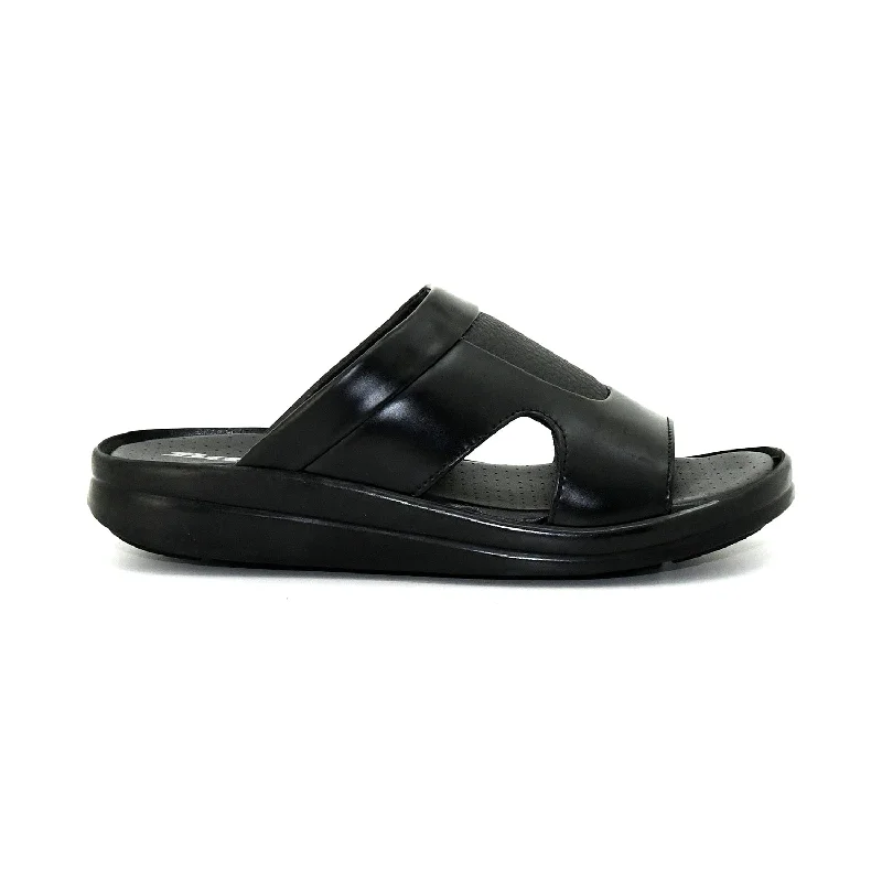 Men's slippers with a logo patch on the side Bata - Men