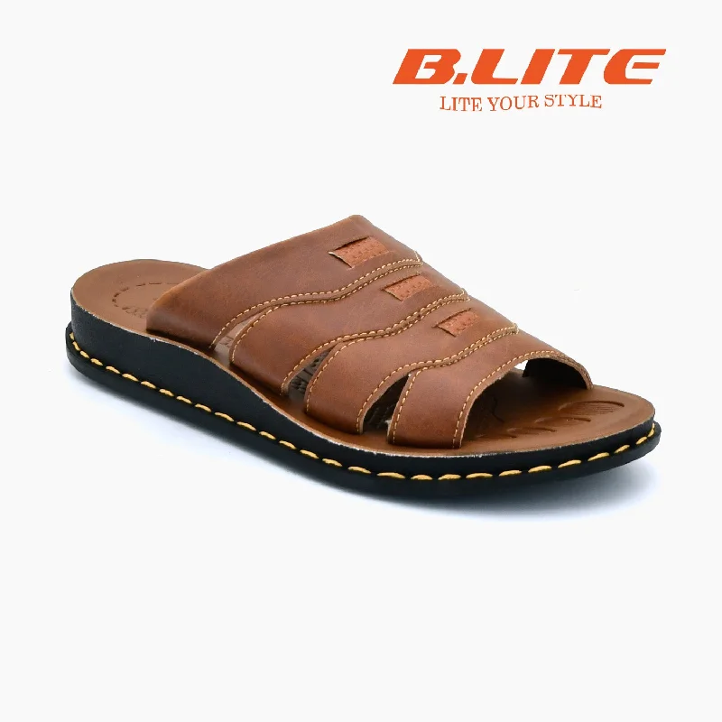 Men's slippers with a rubber sole for outdoor use B-Lite - Men