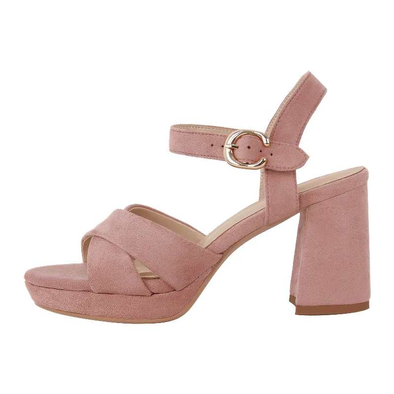Men's sandals with a rubber sole for traction Men's sandals with a rubber sole for traction Suede Round Toe Platform Buckle Strap Sandals