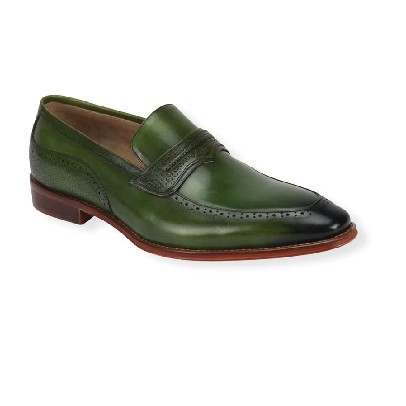 Men's formal shoes with a rubber heel cap for durability GIOVANNI: KRIS
