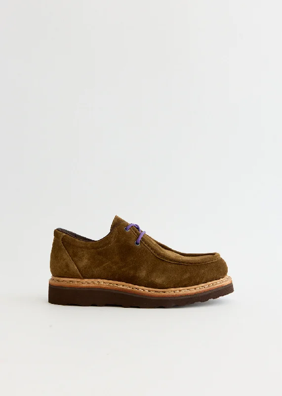 Men's formal shoes with a leather sole and heel Tirolean Shoes