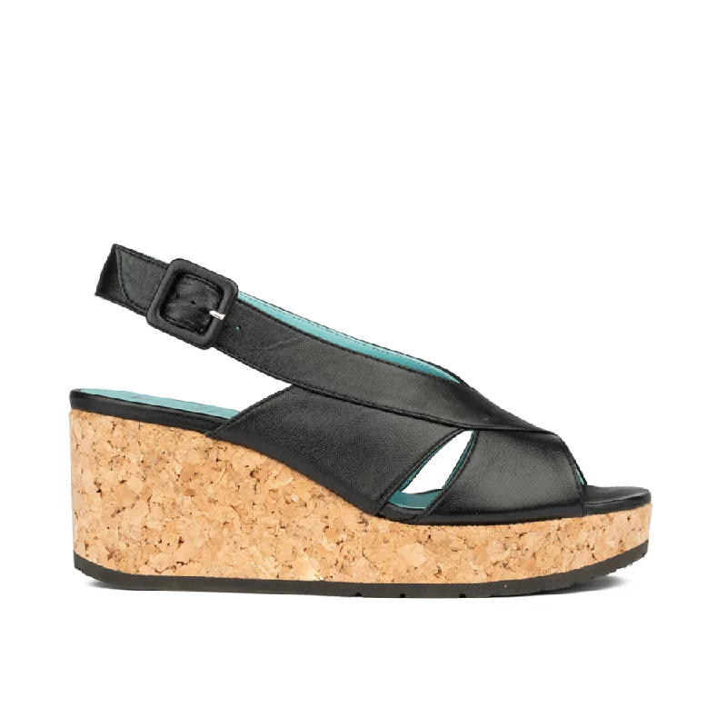 Men's sandals with a shock - absorbing insole Men's sandals with a shock - absorbing insole PATTY BLACK NAPPA