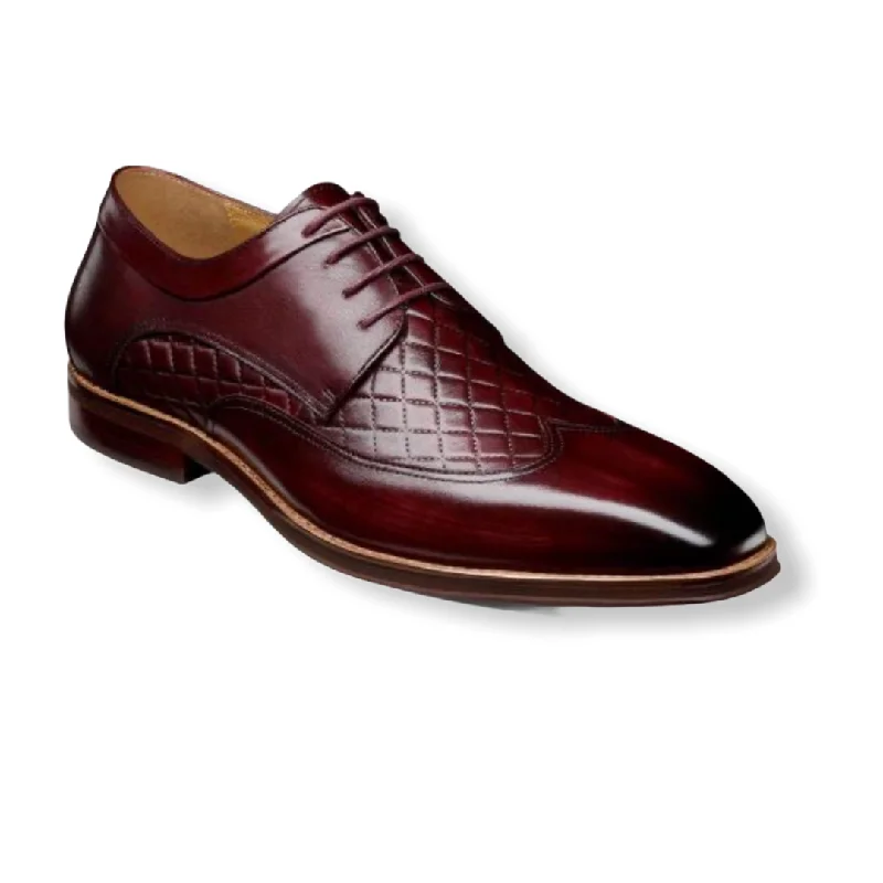 Men's formal shoes with a contrast stitching detail STACY ADAMS: Watson Wingtip Oxford 25412
