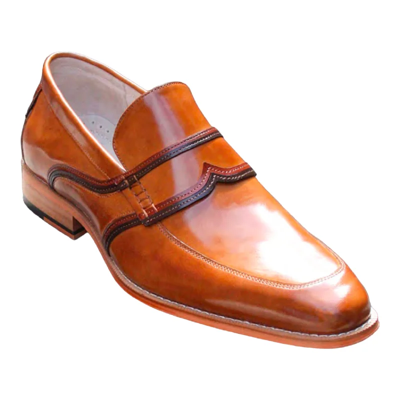 Men's formal shoes with a buckle closure GIOVANNI: Morris Moc Toe Slip On