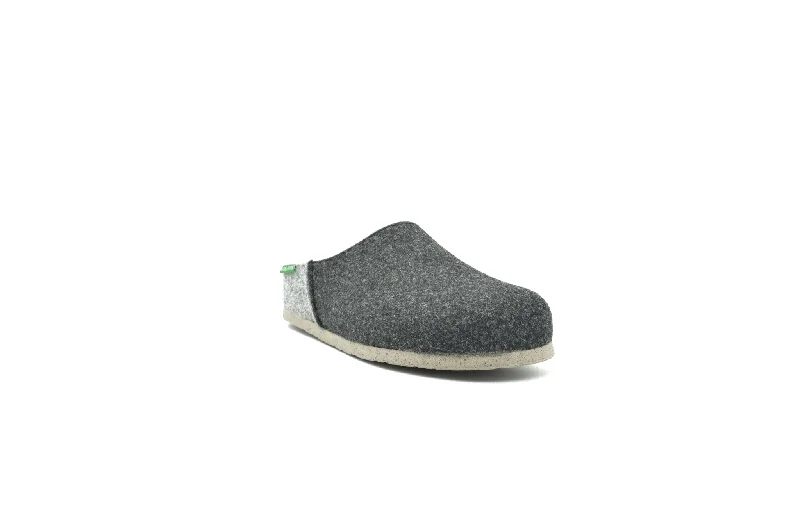 Men's slippers with a breathable fabric upper MEPHISTO Paddy Sweety Carbon