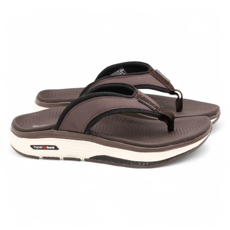 Men's slippers with a stretchy side panel for a better fit Qa201 men flipflop