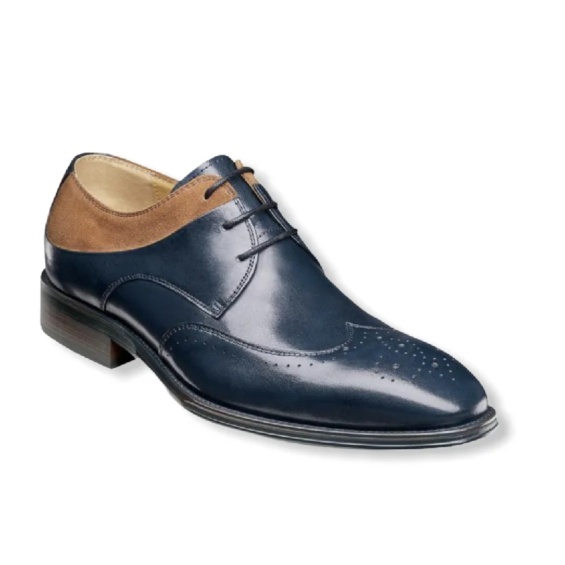 Men's formal shoes with a contrast stitching detail Stacy Adams Hewlett 25314