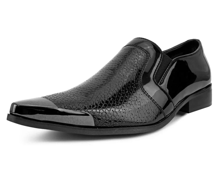 Men's formal shoes with a padded insole for comfort Davis Black