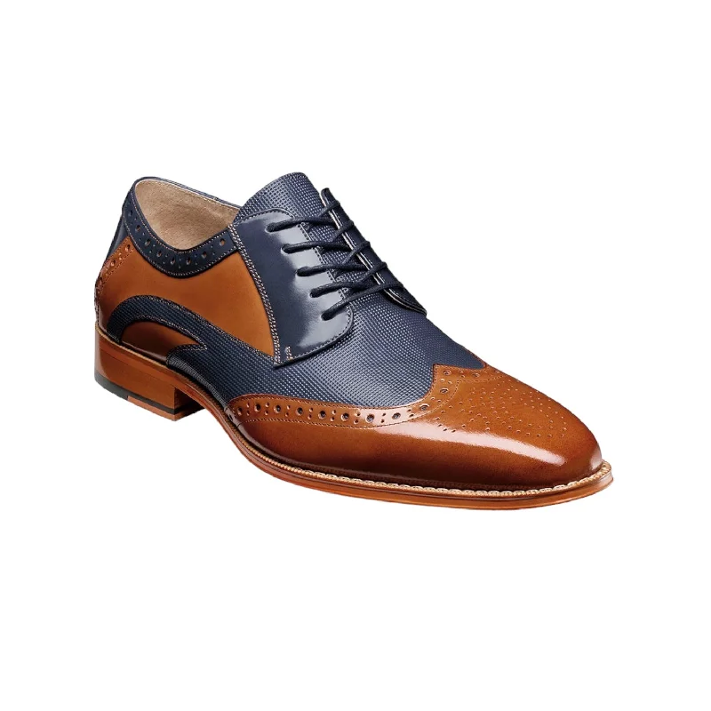 Men's formal shoes with a polished shine STACY ADAMS: Ivingale Wingtip Oxford 25684