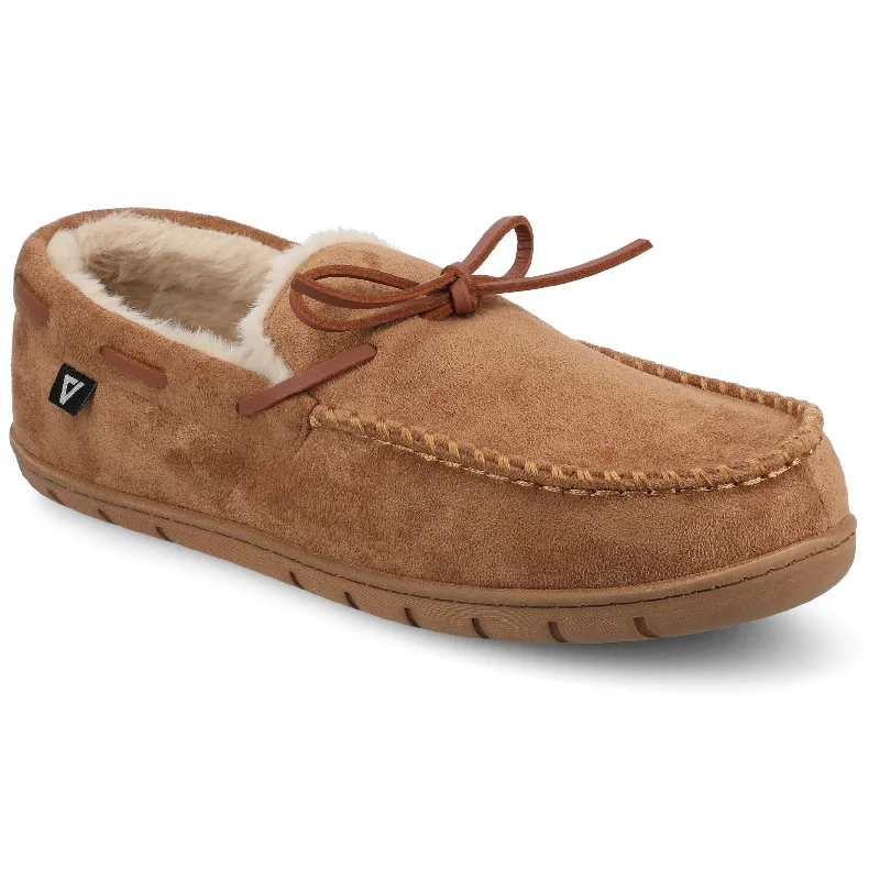 Men's slippers with a padded collar for comfort Vance Mens Hayden Shearling Slipper