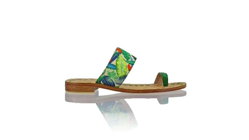 Men's sandals with a buckle closureArini 20mm Flat - Forest Green Multicolor Forest Men's sandals with a buckle closureArini 20mm Flat - Forest Green Multicolor Forest