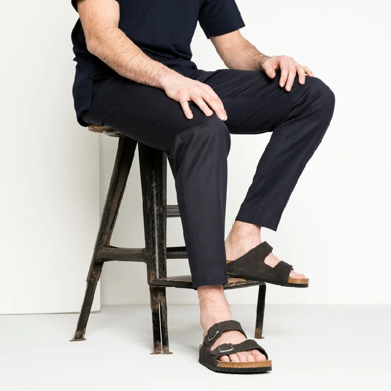 Men's sandals with a durable outer soleArizona Suede SFB - Velvet Grey