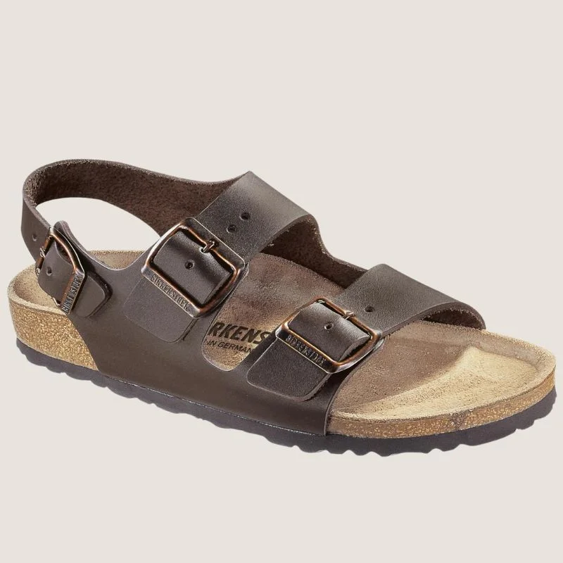 Men's sandals with a removable insole for cleaningBirkenstock Milano Regular (Birko-Flor + Classic Footbed) Men's sandals with a removable insole for cleaningBirkenstock Milano Regular (Birko-Flor + Classic Footbed)