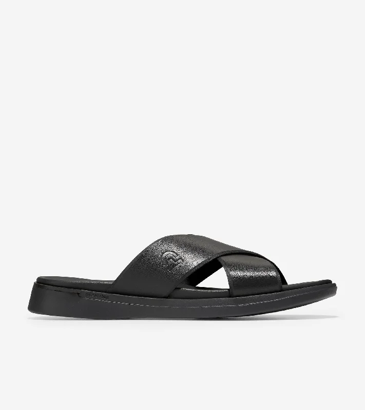 Men's sandals in a neutral color like black or brownMen's sandals in a neutral color like black or brownMen's Grand Ambition Criss Cross Sandals