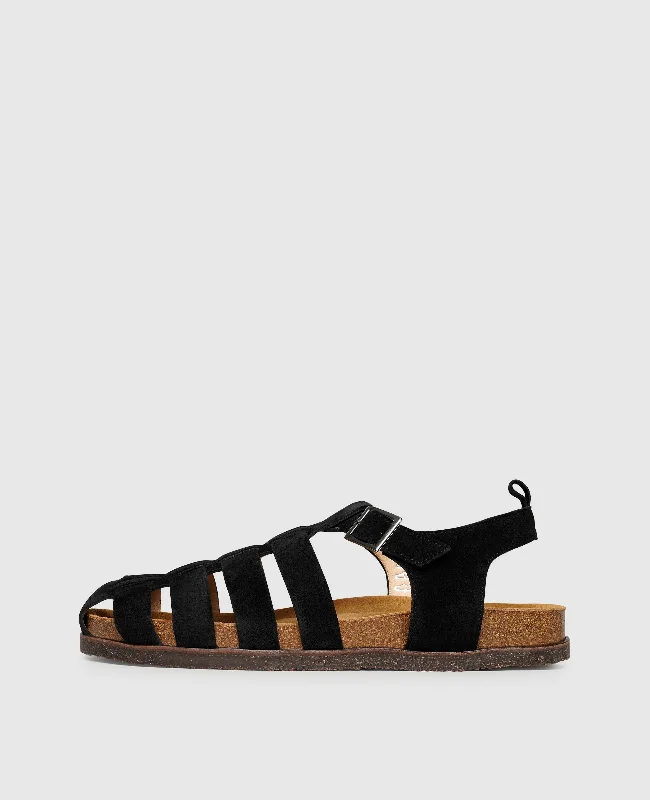 Men's sandals in a neutral color like black or brownDrew FSI - Black