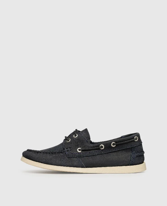 Men's sandals with a decorative buckle or charmElia M DS - Navy