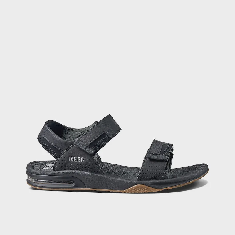 Men's sandals with a padded heelFanning Baja - Black/Silver