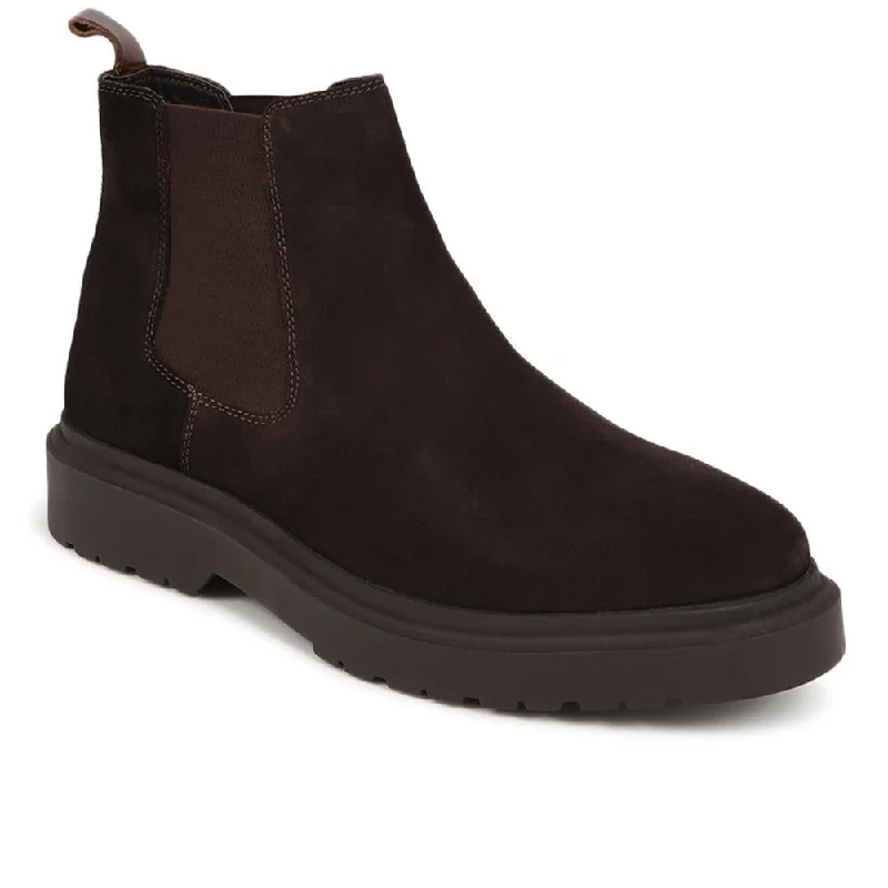 Men's sandals with a contrast stitching detailFinsbury Leather Chelsea Boots - FINSBURY / 326 398 Men's sandals with a contrast stitching detailFinsbury Leather Chelsea Boots - FINSBURY / 326 398