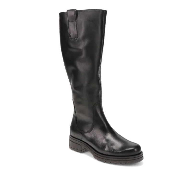 Men's sandals with a leather lining for comfortLeather Block-Heeled Long Boots - GAB40517 / 325 891 Men's sandals with a leather lining for comfortLeather Block-Heeled Long Boots - GAB40517 / 325 891
