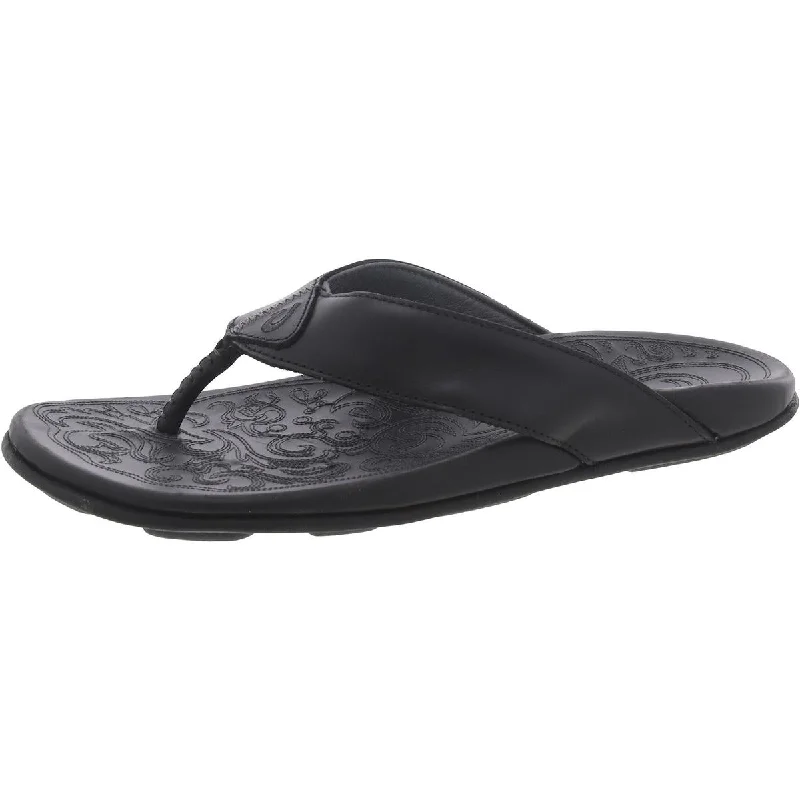 Men's leather sandals with an adjustable strapMekila Womens Leather Slip On Thong Sandals Men's leather sandals with an adjustable strapMekila Womens Leather Slip On Thong Sandals