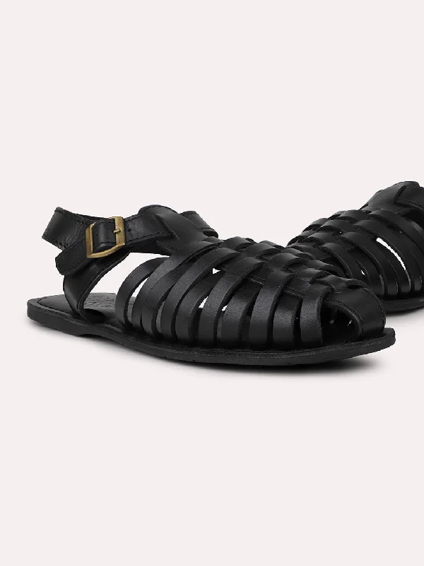 Men's sandals in a neutral color like black or brownMen Black Strappy Leather Casual Sandal With Buckle Men's sandals in a neutral color like black or brownMen Black Strappy Leather Casual Sandal With Buckle