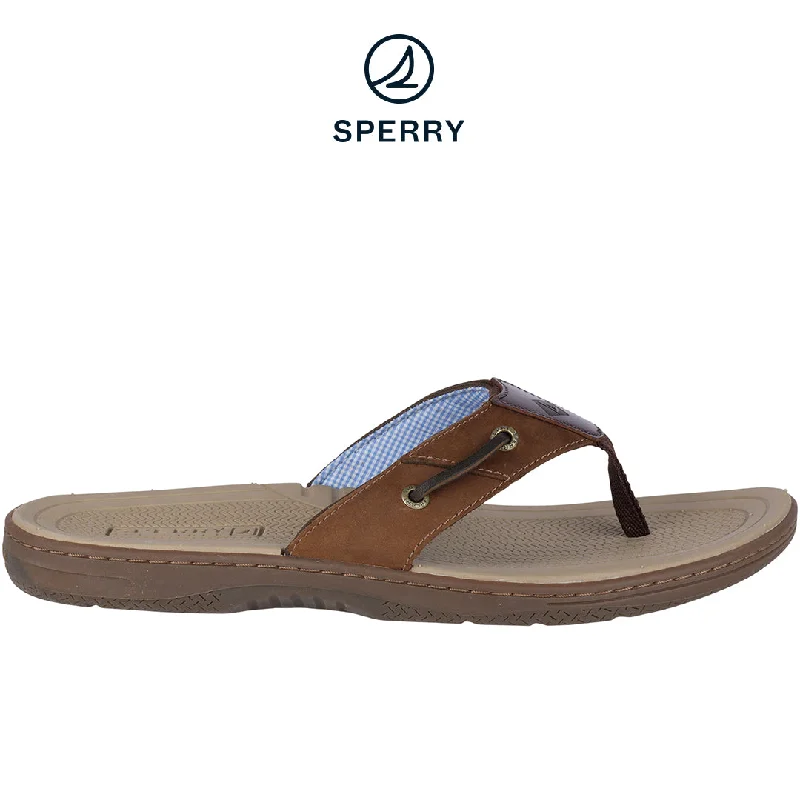 Men's sandals with a toe post designMen's Baitfish Brown Flip-Flops (1048735)