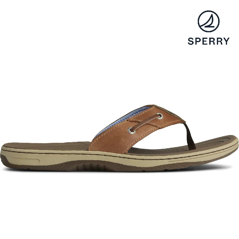 Men's leather sandals with an adjustable strapMen's Baitfish Flip-Flops - Tan (10487191) Men's leather sandals with an adjustable strapMen's Baitfish Flip-Flops - Tan (10487191)