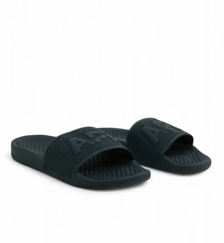 Men's sandals with a leather lining for comfortMen's Big Logo Techloom Slide In Midnight Jungle Men's sandals with a leather lining for comfortMen's Big Logo Techloom Slide In Midnight Jungle