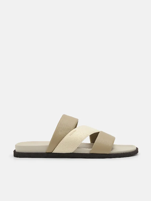 Men's sandals with a toe post designMen's sandals with a toe post designTri-Band Slide Sandals