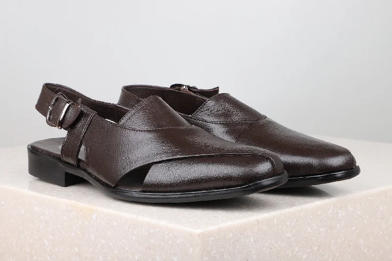 Men's sandals with a durable outer solePrivo Casual Cherry Buckle Sandal For Men
