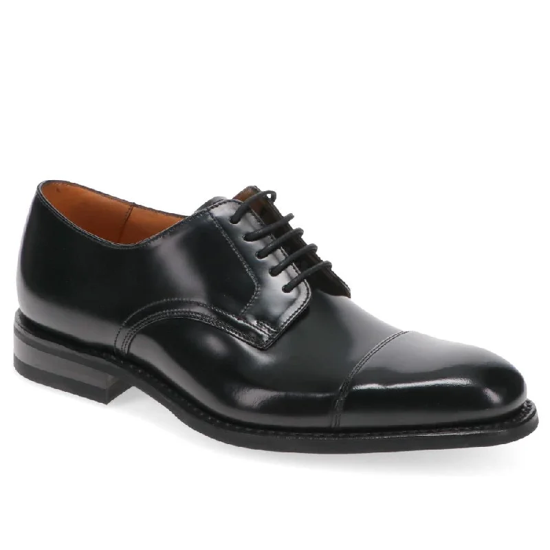Men's sandals with a padded heelSmart Leather Oxfords - LOA39501 / 326 577