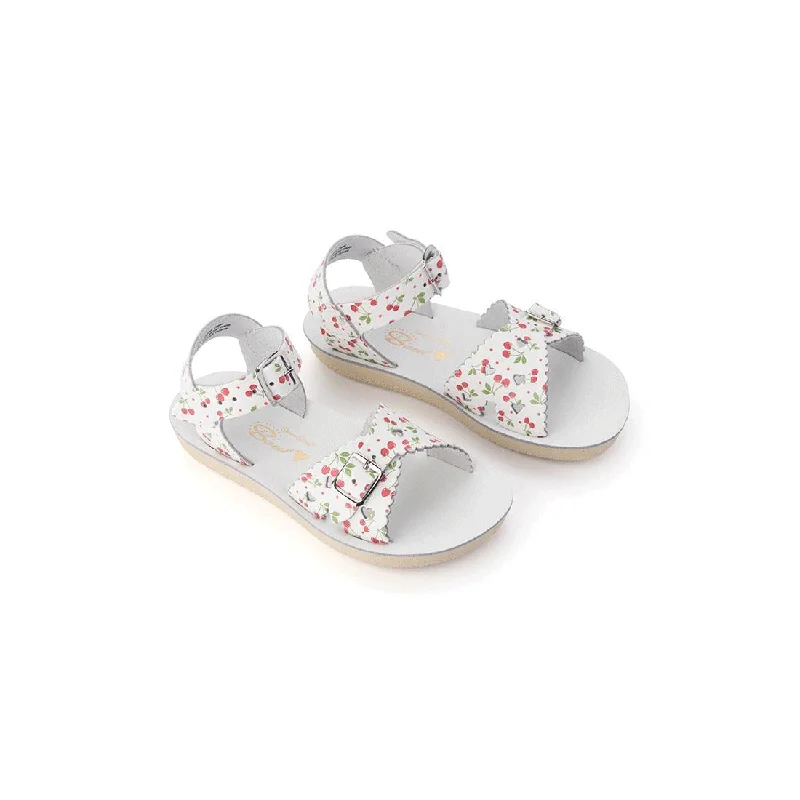Men's sandals with a shock - absorbing insoleSalt Water Sun-San Sweetheart - Cherry