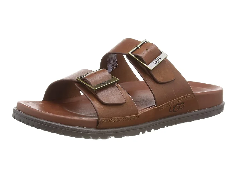 Men's sandals with a shock - absorbing insoleUGG Men's WAINSCOTT Buckle Slide Slipper Men's sandals with a shock - absorbing insoleUGG Men's WAINSCOTT Buckle Slide Slipper