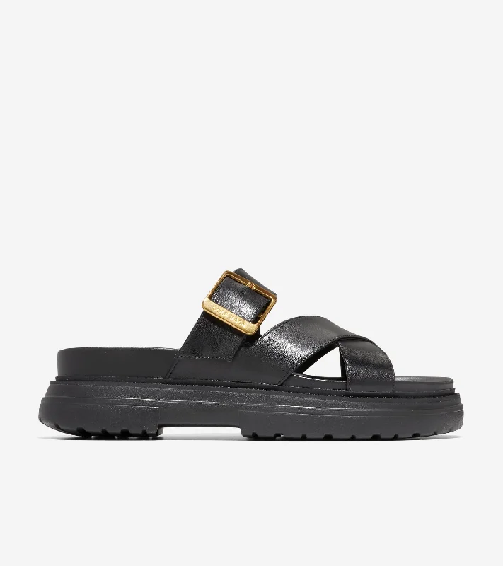 Men's sandals with a shock - absorbing insoleMen's sandals with a shock - absorbing insoleWomen's Fraya Slide Sandals