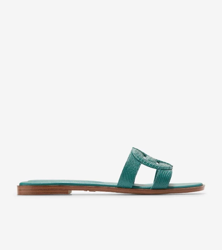 Men's sandals with a perforated leather upper for ventilationWomen's Chrisee Slide Sandals Men's sandals with a perforated leather upper for ventilationWomen's Chrisee Slide Sandals