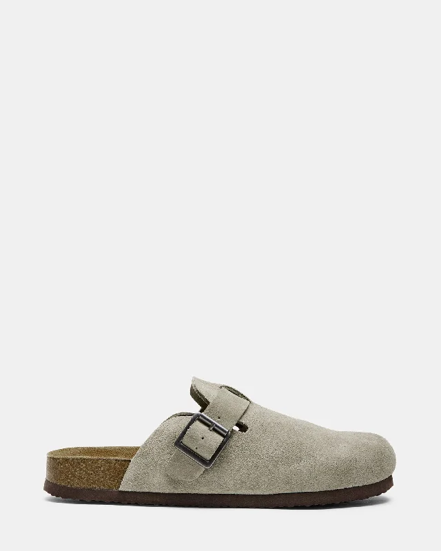 Men's sandals with a leather lining for comfortWILDERR TAUPE SUEDE