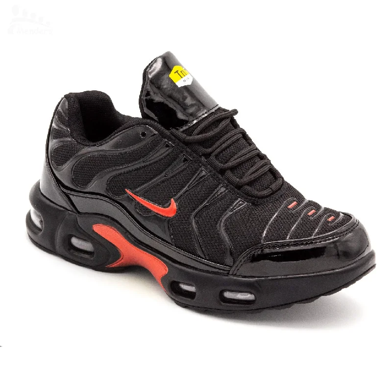 Men's retro - inspired basketball sneakers with a high - top design2818B Blacksa