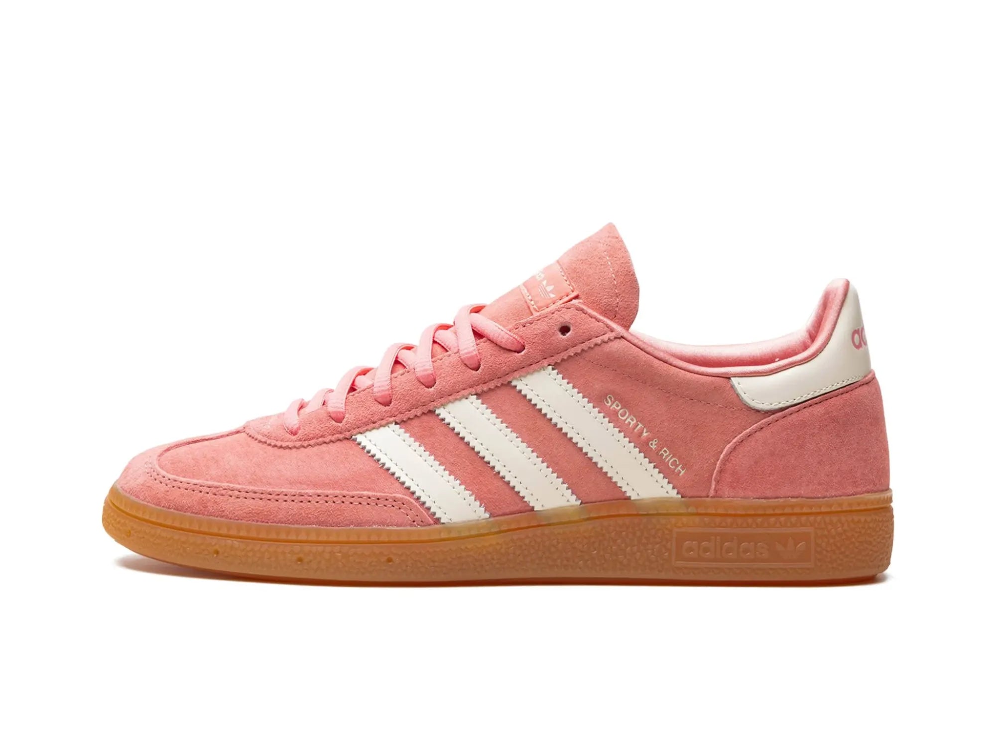 Men's wide - width sneakers for a comfortable fitAdidas Handball Spezial Sporty & Rich "Pink"