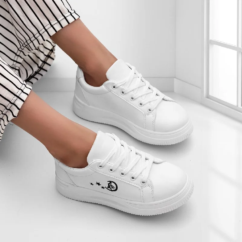 Men's wide - width sneakers for a comfortable fitAdunsia white walk