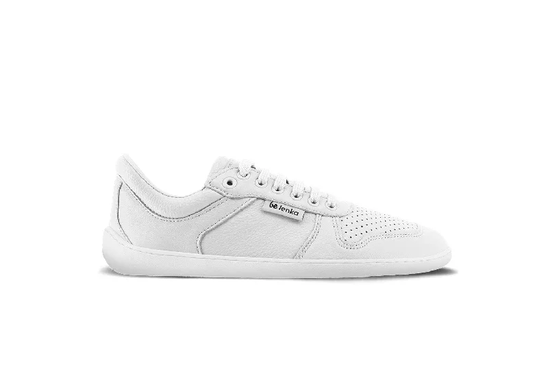 Men's casual leather sneakers with a distressed finishBarefoot Sneakers - Be Lenka Champ 3.0 - All White Men's casual leather sneakers with a distressed finishBarefoot Sneakers - Be Lenka Champ 3.0 - All White