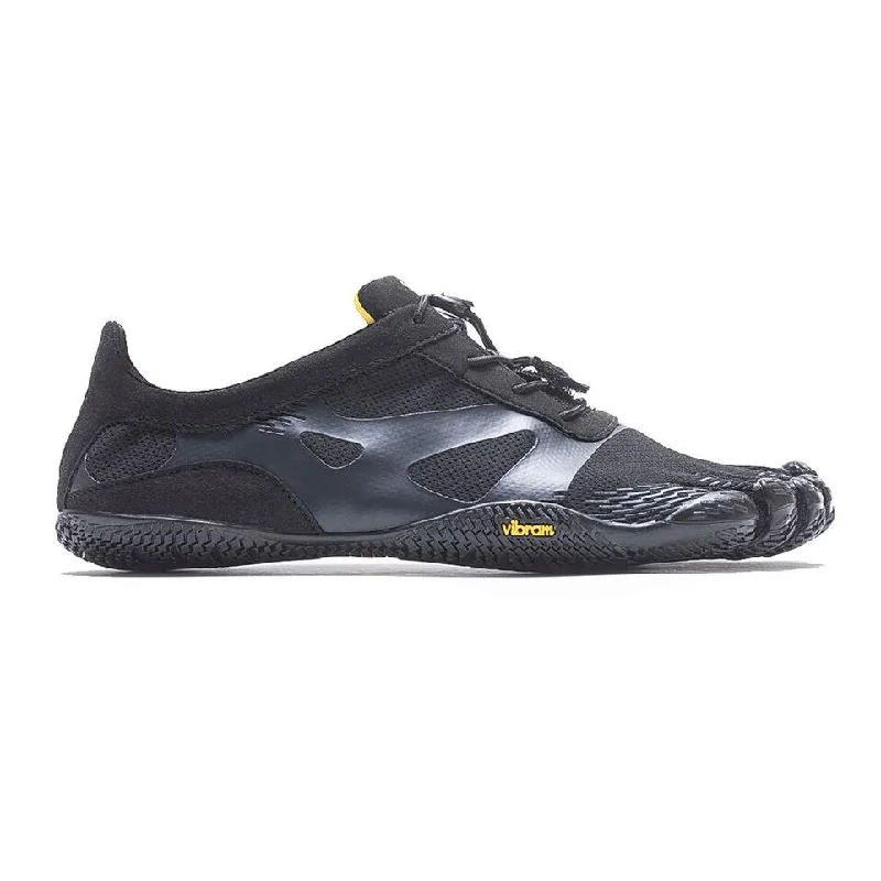 Men's tennis sneakers with a non - slip outsoleVibram Five Fingers Men's KSO EVO Black Fabric Men's tennis sneakers with a non - slip outsoleVibram Five Fingers Men's KSO EVO Black Fabric