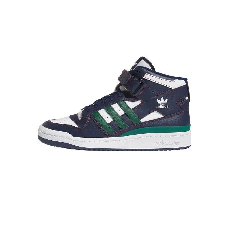 Men's classic - style sneakers with a modern twistadidas Forum Mid Navy - Dark Green