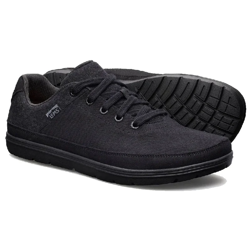 Men's slip - on sneakers with elastic side panelsLems - Chillum - Blackjack (Unisex) Men's slip - on sneakers with elastic side panelsLems - Chillum - Blackjack (Unisex)