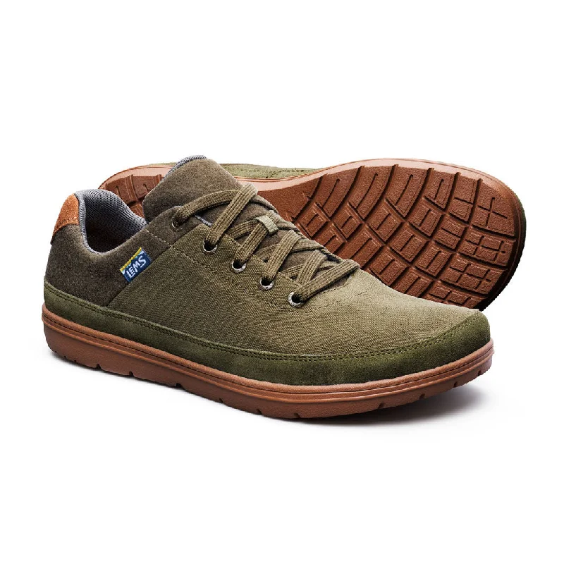 Men's memory - foam insole sneakers for added comfortLems - Chillum - Spruce (Unisex) Men's memory - foam insole sneakers for added comfortLems - Chillum - Spruce (Unisex)