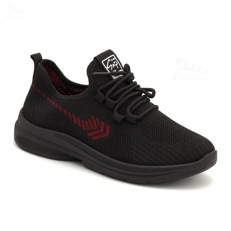 Men's track - and - field sneakers with a spike - compatible soleM0186 fabric shoes