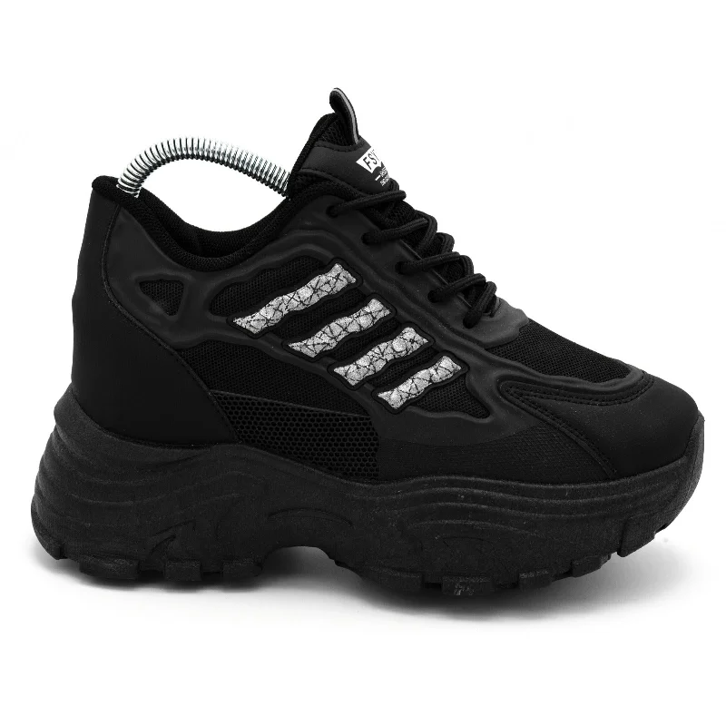 Men's track - and - field sneakers with a spike - compatible soleM0244 chunky shoes